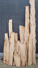 Eiken planken met houtnerf 2€ per lopende meter, Comme neuf, Enlèvement, Bois dur, Moins de 180 cm