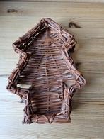 rieten mandje kerstboom, Gebruikt, Schaal, Ophalen of Verzenden, Riet