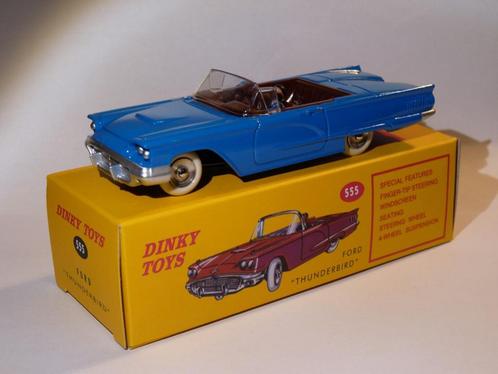 FORD V8 Thunderbird Cabrio bleue 1/43 Atlas DINKY Neuve+Bte, Hobby en Vrije tijd, Modelauto's | 1:43, Nieuw, Auto, Dinky Toys