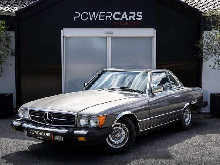 Mercedes-Benz SL-Klasse 380 V8 | AUTOMAAT | OLDTIMER, Auto's, Oldtimers, Bedrijf, Te koop, Open dak, Mercedes-Benz, Benzine, Cabriolet