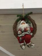 Kerstman in krans, Diversen, Ophalen of Verzenden, Zo goed als nieuw
