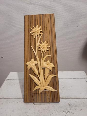 Edelweiss vintage wanddecoratie beschikbaar voor biedingen