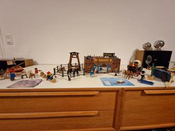 Grand lot playmobil fort bravo cowboy - Playmobil 3419, 5248 beschikbaar voor biedingen