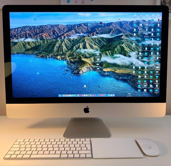 iMac (Retina 5K, 27-inch, Late 2015), Computers en Software, Apple Desktops, Zo goed als nieuw, iMac, HDD en SSD, 4 Ghz of meer