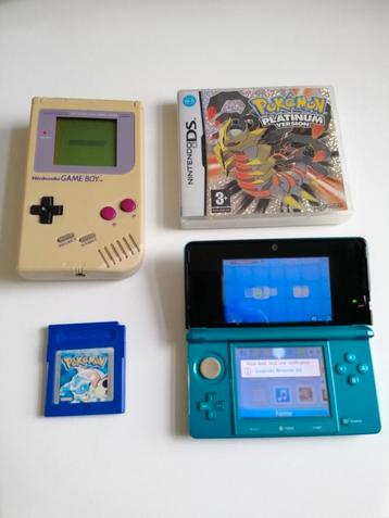 Nintendo 3ds Gameboy- en Pokémon-bundel  beschikbaar voor biedingen