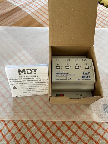 KNX MDT-actuator 4 uitgangen 230V/16A beschikbaar voor biedingen