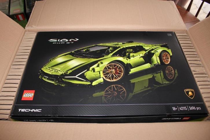 42115 LEGO Technic Lamborghini Sián FKP 37, Kinderen en Baby's, Speelgoed | Duplo en Lego, Nieuw, Lego, Complete set, Ophalen of Verzenden