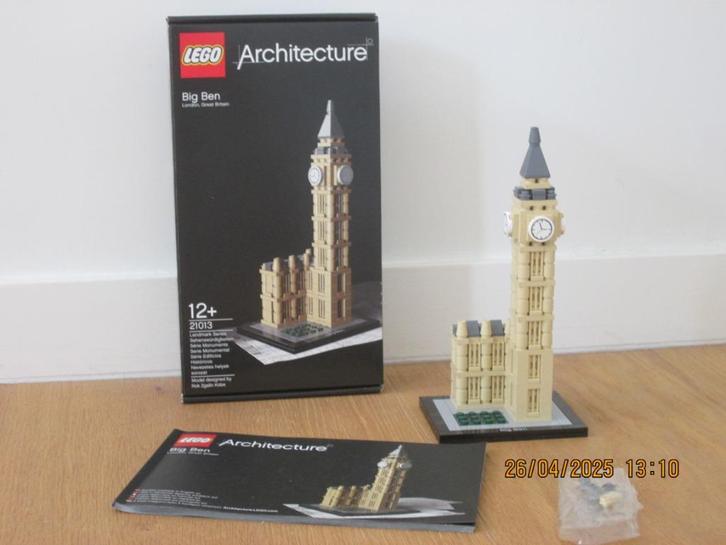 Lego set 21013 Big Ben, Enfants & Bébés, Jouets | Duplo & Lego, Comme neuf, Lego, Ensemble complet, Enlèvement ou Envoi