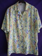 Aparte zomerblouse met korte mouwen licht groen met abstract, Taille 38/40 (M), Enlèvement ou Envoi, J & D Fashion, Vert