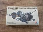 Tamiya German 20mm Flak38 mit Sd.Ah.51 1/35, Hobby en Vrije tijd, 1:32 tot 1:50, Overige typen, Nieuw, Ophalen of Verzenden
