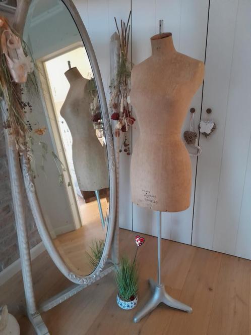 Vintage linnen  paspop mannequinpop etalagepop junevia Bruxe, Antiek en Kunst, Antiek | Overige Antiek, Ophalen of Verzenden