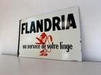 FLANDRIA oud emaille reclamebord, Antiek en Kunst, Ophalen of Verzenden