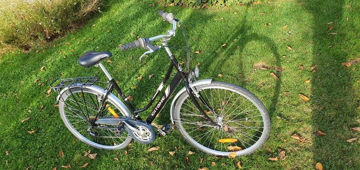 Damesfiets Gitane, 21 versnellingen, v-brakes, dynamo,  mt50, Fietsen en Brommers, Fietsen | Dames | Damesfietsen, Versnellingen