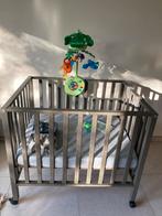 Houten kinderpark op 4 zwenkwielen, Kinderen en Baby's, Ophalen, Zo goed als nieuw, In hoogte verstelbaar