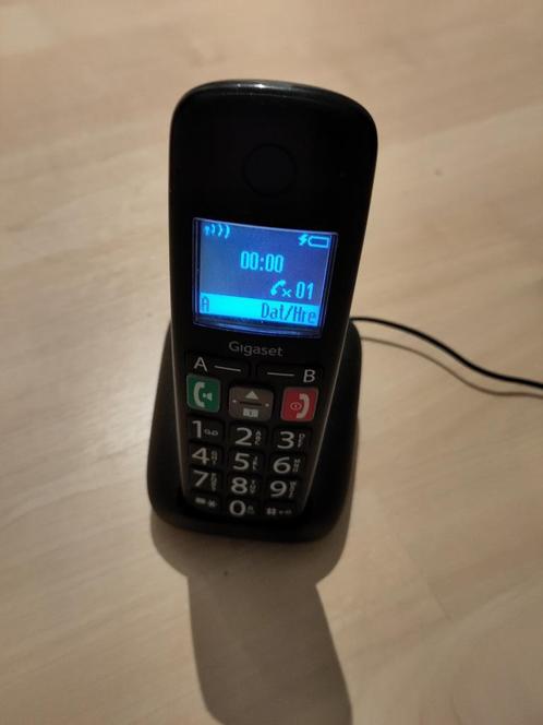 Gigaset E290 vaste telefoon, Telecommunicatie, Vaste telefoons | Handsets en Draadloos, Gebruikt, 1 handset, Ophalen