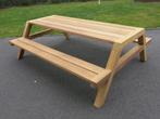 te koop teak pikniktafel long life, Tuin en Terras, Picknicktafels, Ophalen, Nieuw, Rechthoekig, Hout