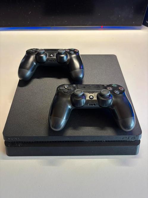 Complete ps4 gaming set, Games en Spelcomputers, Spelcomputers | Sony PlayStation 4, Zo goed als nieuw, Slim, 1 TB, Ophalen