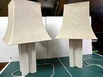 tafel lampen met lampekap, Ophalen, Gebruikt, Stof, 75 cm of meer