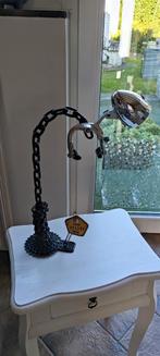 lampe design vintage avec maillons de chaîne artisanale, Ophalen of Verzenden