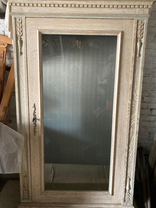 Vitrinekast, Huis en Inrichting, Kasten | Vitrinekasten, Gebruikt, 150 tot 200 cm, 50 tot 100 cm, 25 tot 50 cm, Glas, Ophalen