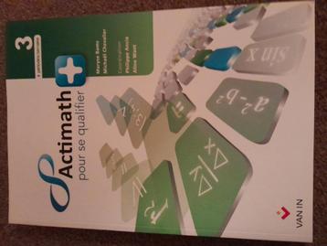 Actimath Pour Se Qualifier + 3eme année- 4 périodes Libre, Livres, Enlèvement ou Envoi, Neuf