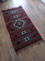 Jordaans tapijt groen rood zwart, 150 à 200 cm, Noir, Enlèvement, Utilisé