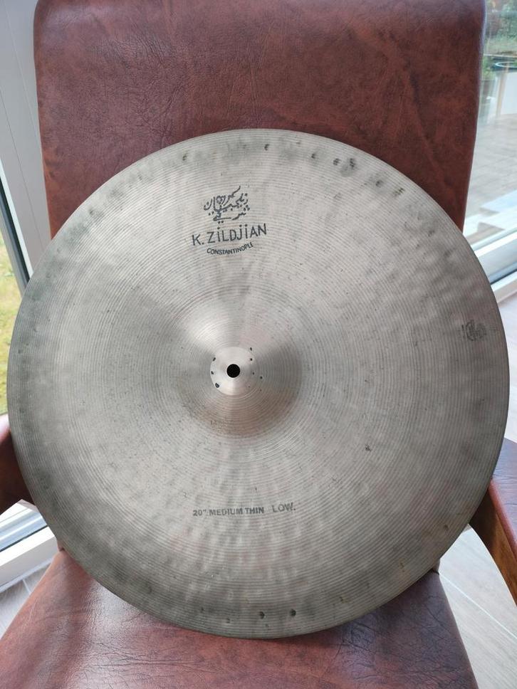 K zildjian Constantinople 20" medium thin low, Muziek en Instrumenten, Instrumenten | Onderdelen, Zo goed als nieuw, Ophalen