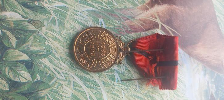 medaille (NR13), Verzamelen, Militaria | Algemeen, Ophalen of Verzenden