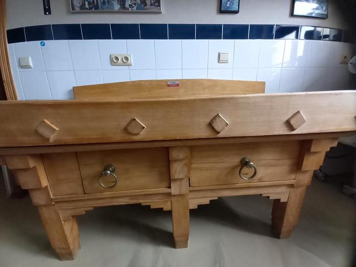 billot de boucher, Antiquités & Art, Antiquités | Ustensiles de cuisine, Enlèvement