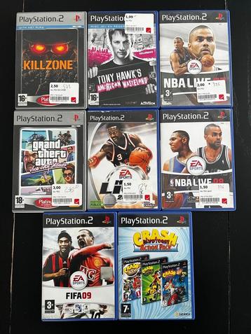 8 Jeux PS2