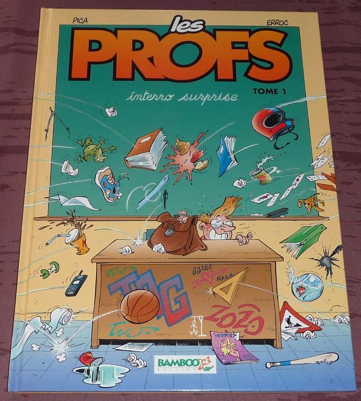 BD - Les Profs - 4 albums, Livres, BD, Comme neuf, Enlèvement ou Envoi