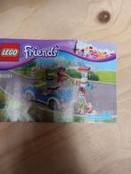 Lego friends sportwagen 41091, Enlèvement ou Envoi, Comme neuf, Ensemble complet, Lego