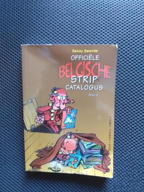 OFFICIËLE BELGISCHE STRIP CATALOGUS  DEEL 2, Boeken, Catalogussen en Folders, Gelezen, Catalogus, Ophalen of Verzenden