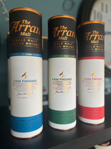 Arran cask finishes - Old bottlings beschikbaar voor biedingen