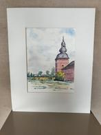 Mooie aquarel, Antiek en Kunst, Kunst | Litho's en Zeefdrukken, Ophalen