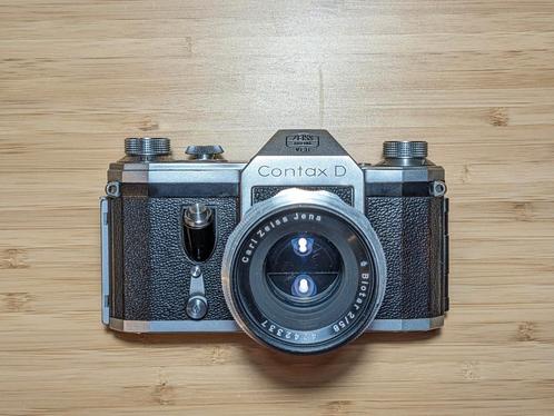 Contax D met Carl Zeiss Biotar 2/58 (getest op film, uitstek, Audio, Tv en Foto, Fotocamera's Analoog, Gebruikt, Ophalen of Verzenden