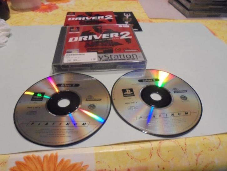 Playstation 1 Driver 2 Back on the street (CIB), Games en Spelcomputers, Games | Sony PlayStation 1, Gebruikt, Overige genres