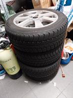 4 Winterbanden Uniroyal 205/55 R16 op velg, Auto-onderdelen, Banden en Velgen, Ophalen, Gebruikt, 16 inch, Banden en Velgen