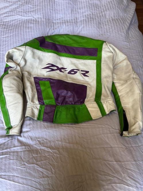 Lederen moto pak Kawasaki, Motoren, Kleding | Motorkleding, Overige typen, Dames, Heren, Tweedehands, Ophalen