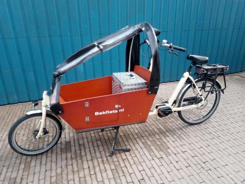 elektrische bakfiets, Fietsen en Brommers, Fietsen | Bakfietsen, Zo goed als nieuw, Elektrisch, Ophalen