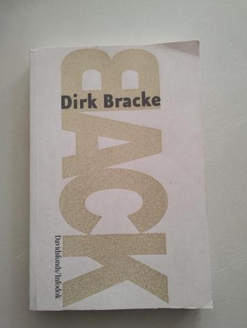 Boek: Dirk Bracke - Back beschikbaar voor biedingen
