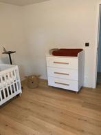 Babybed + commode, Kinderen en Baby's, Kinderkamer | Complete kinderkamers, Ophalen, Zo goed als nieuw