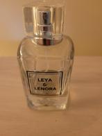 bouteille de parfum vide leya & lenora 50 ml, Collections, Bouteille de parfum, Utilisé, Enlèvement ou Envoi