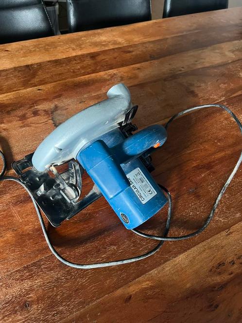 PowerPlus Cirkelzaag POW104, Doe-het-zelf en Bouw, Gereedschap | Boormachines, Gebruikt, 600 watt of meer, Ophalen