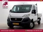 Fiat Ducato 2.3 MultiJet 130pk Euro6 D.C. Open Laadbak 01-20, Electronic Stability Program (ESP), Wit, Bedrijf, Onderhoudsboekje