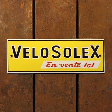 Emaille Schild SOLEX VeloSolex Dealer Reclamebord Motorfiets beschikbaar voor biedingen