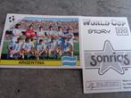 PANINI FOOTBALL COUPE DU MONDE STORY AUTOCOLLANT ARGENTINE 1, Autocollant, Enlèvement ou Envoi