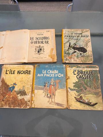 Lot bd tintins beschikbaar voor biedingen