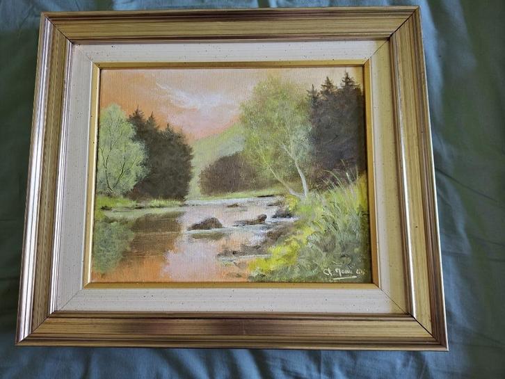 Mauri Charles peinture, Antiquités & Art, Art | Peinture | Classique, Enlèvement ou Envoi