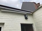 gratis zonnescherm voor wie het van de muur wil halen, Ophalen, Gebruikt, 250 cm tot 450 cm, Knikarmscherm